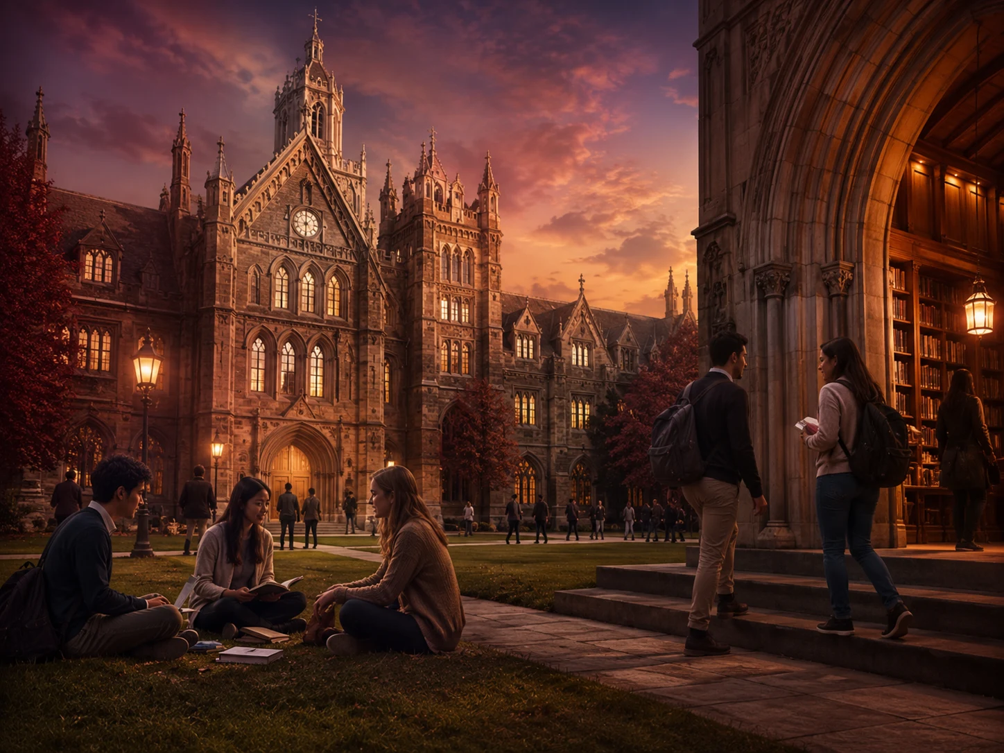 Canadian university campus representing governed AI readiness and research protection.